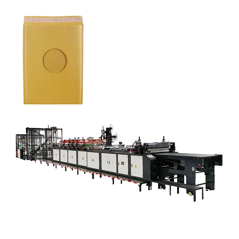 Corrugated Paper Mailing Courier Bag Making Machine