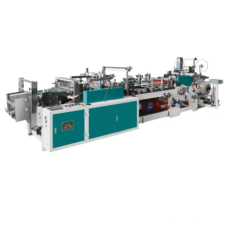 Double line sheet protector making machine