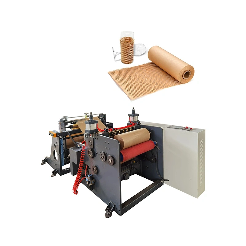 Automatyczna maszyna do przewijania papieru o strukturze plastra miodu o dużej prędkości