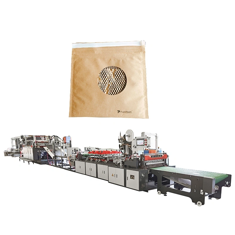 Maszyna do pakowania kopert z papieru pakowego o strukturze plastra miodu