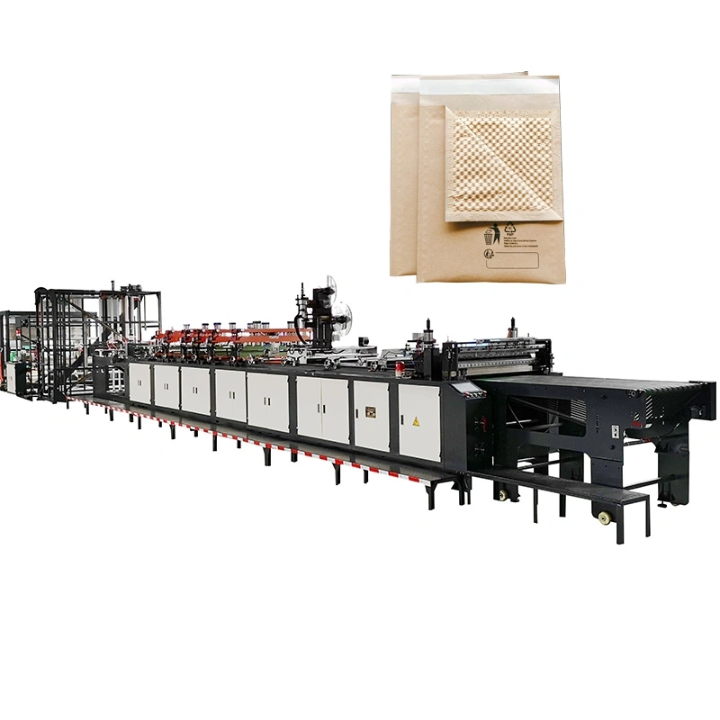 Maszyna do produkcji kopert bąbelkowych z papieru pakowego z boczną pieczęcią