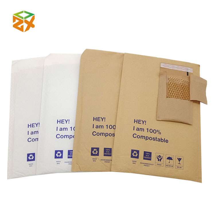 100% Compostable Honeycomb Envelopes - 4