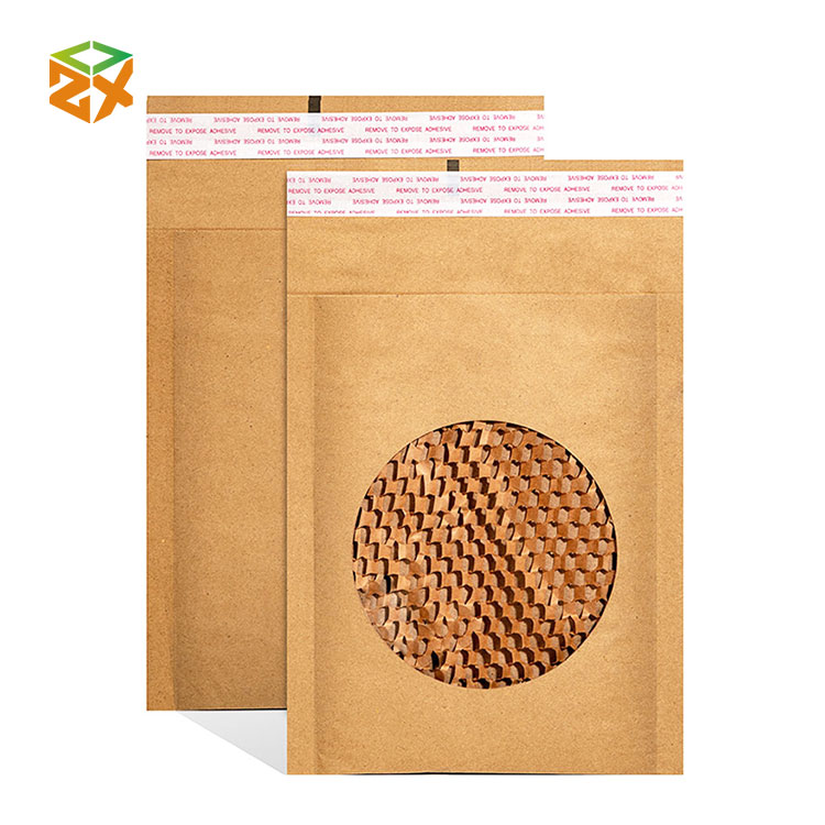 100% Compostable Honeycomb Envelopes - 5 