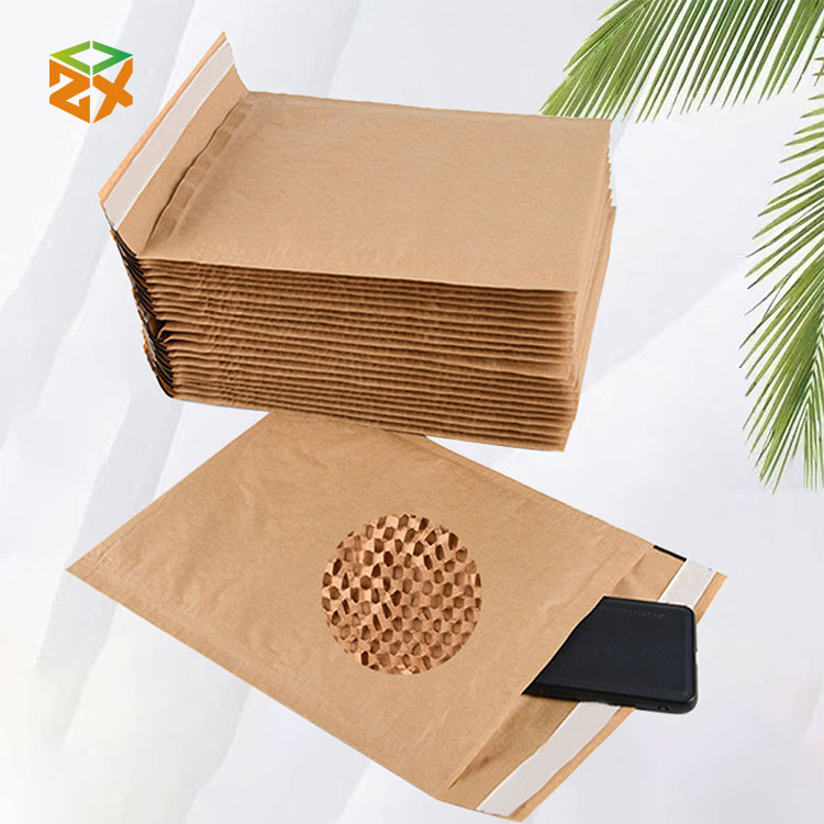 100% Compostable Honeycomb Envelopes - 8 