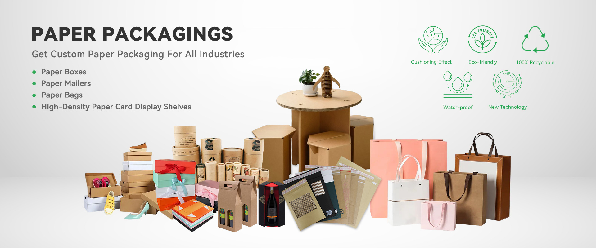 Виробники упаковки для паперових коробок