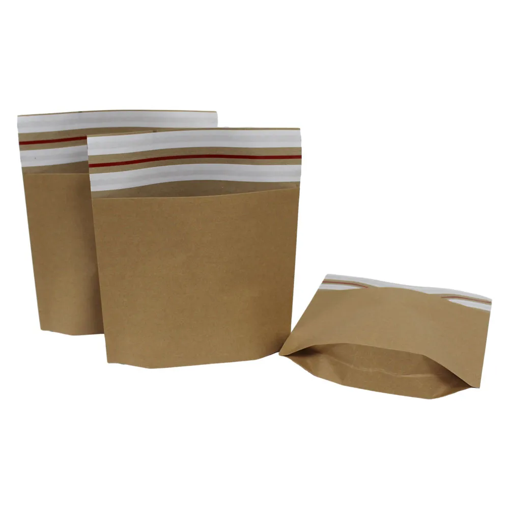 Paghahambing ng double self-adhesive strip kraft paper envelope bag at ordinaryong kraft paper envelope bag