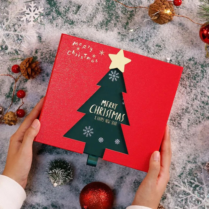 Kotak hadiah Zeal X Christmas boleh disesuaikan dengan cantik