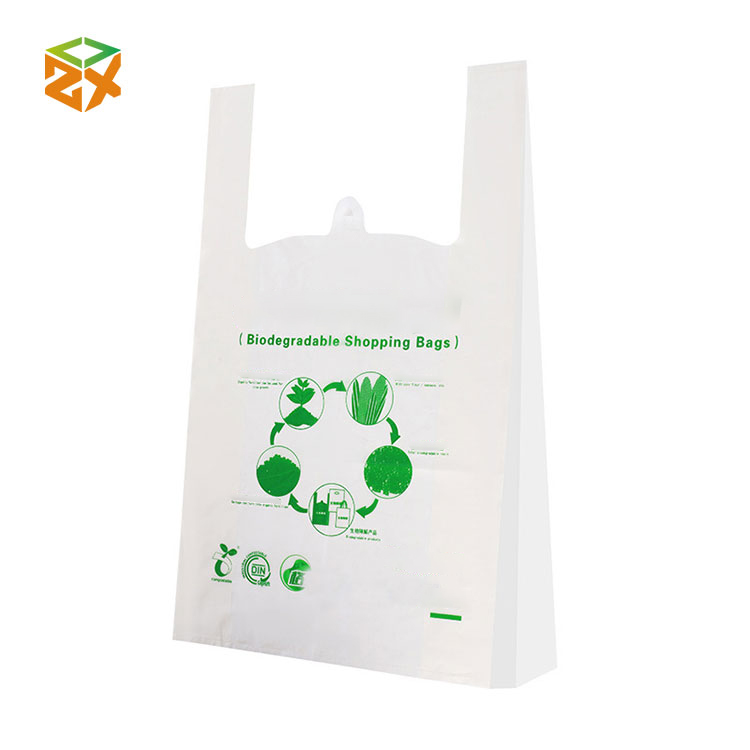 Biodegradable Plastic T Shirt Bags