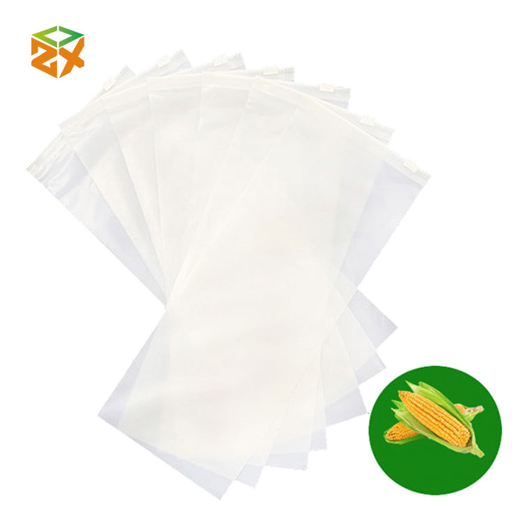 Biodegradable Compostable Zipper Zip Lock Bags Pouches For Apparel