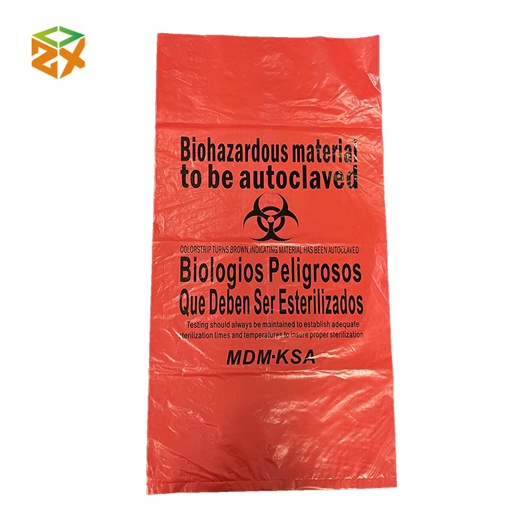 Biohazard Plastic Garbage Bag
