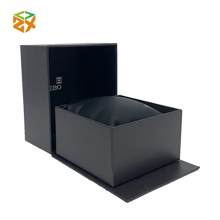 Black Paper Watch Box