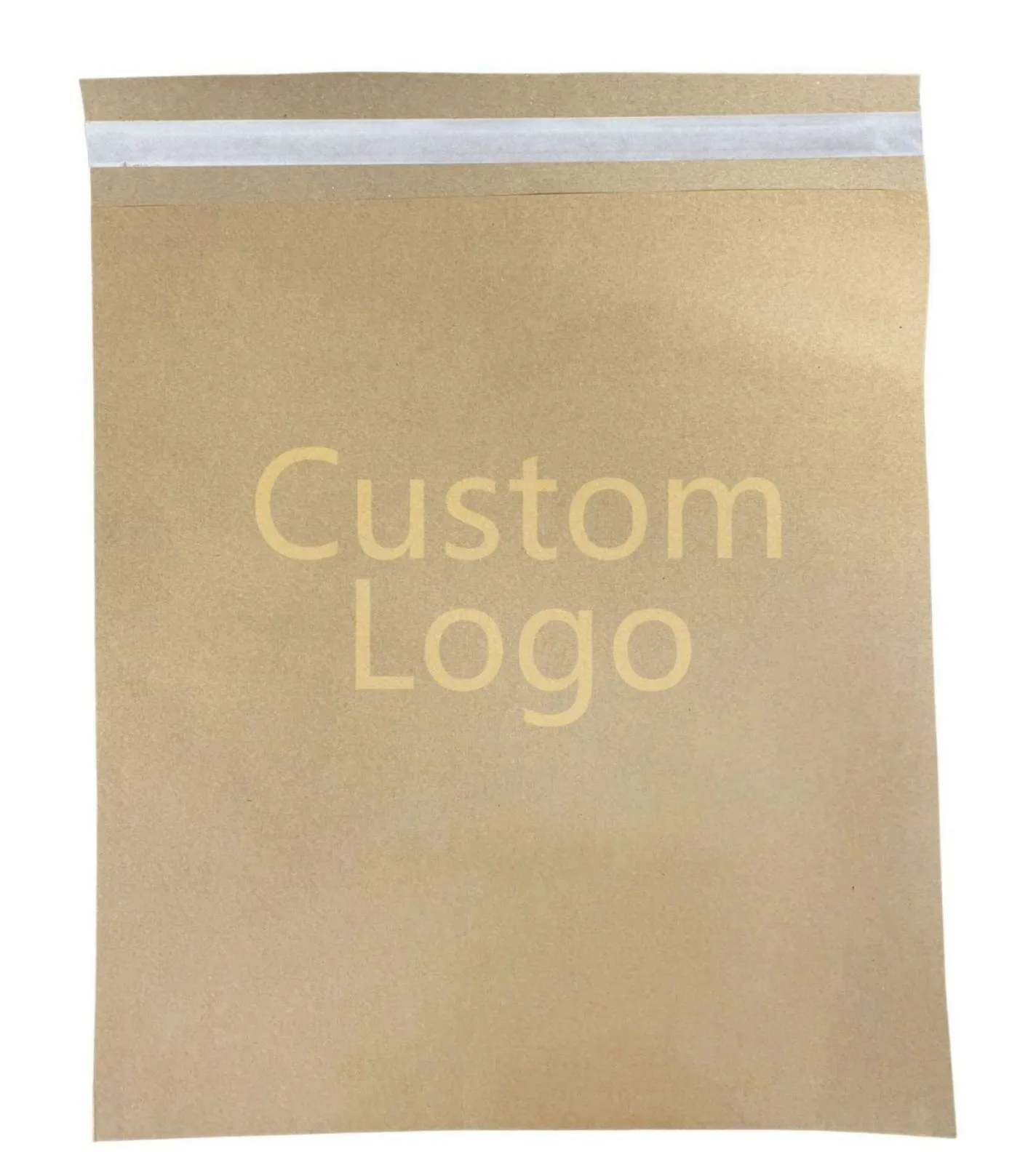 Bottomless kraft paper bag