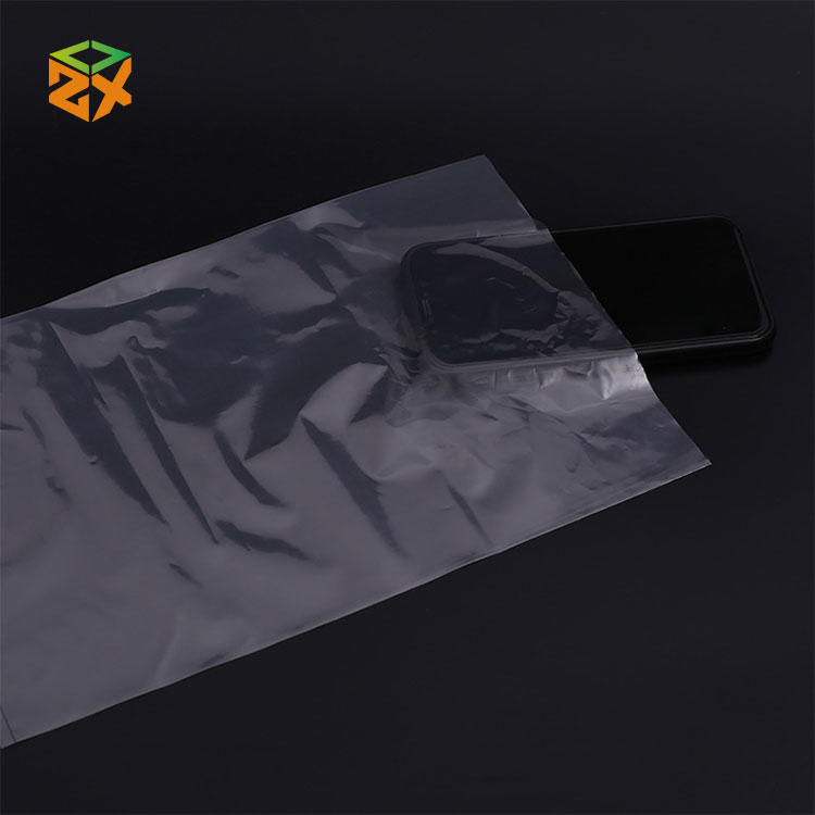 أكياس جيب مسطحة من البلاستيك الشفاف - 4 