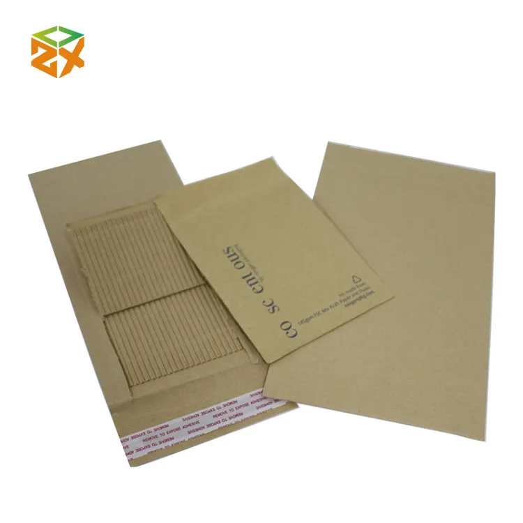 Sacos de envelopes bolha ondulados