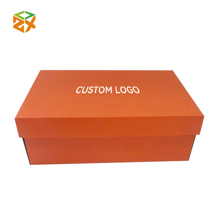 Corrugated Cardboard Shoe Boxes with Lids