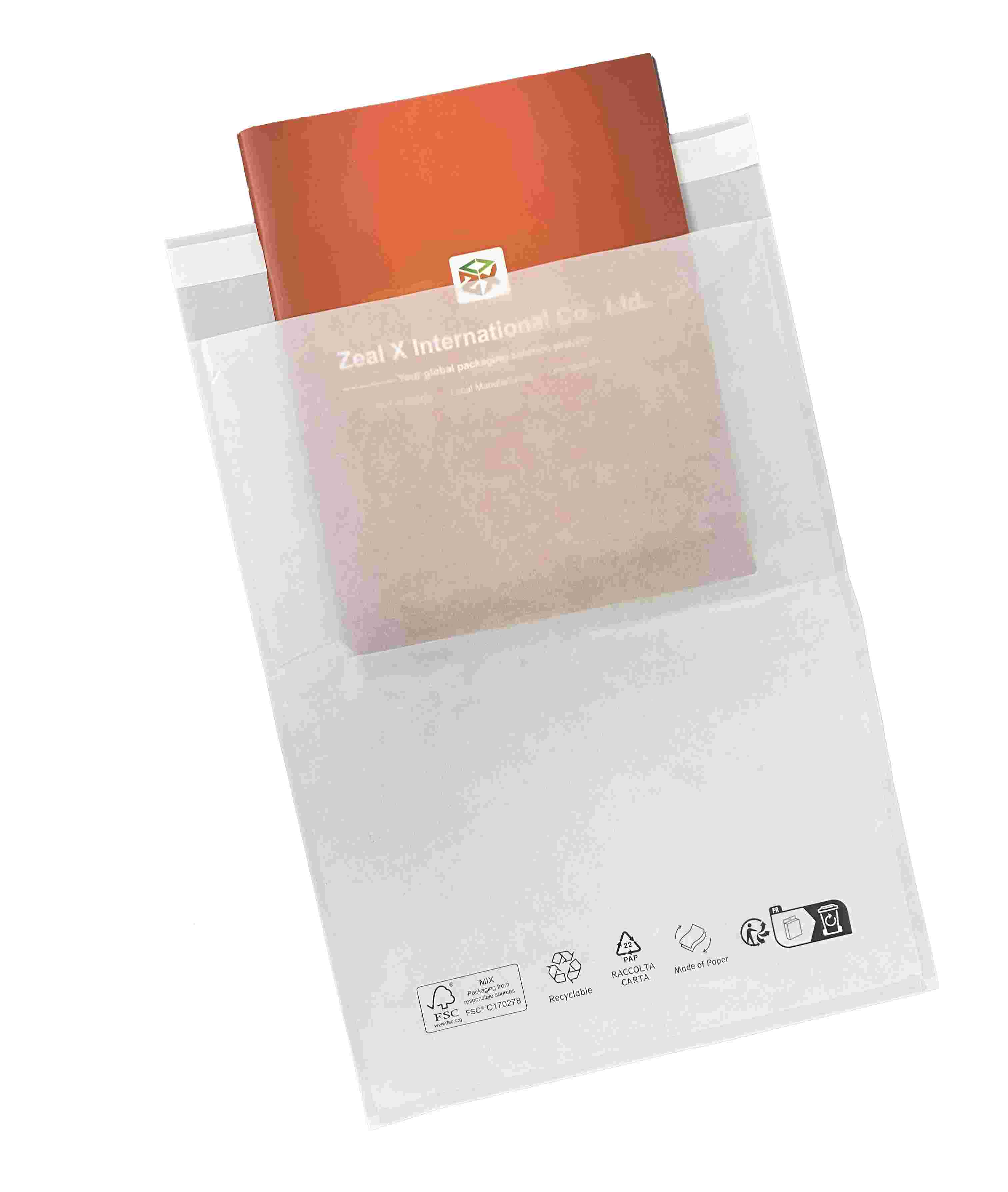Glasin paper bag - No bottom