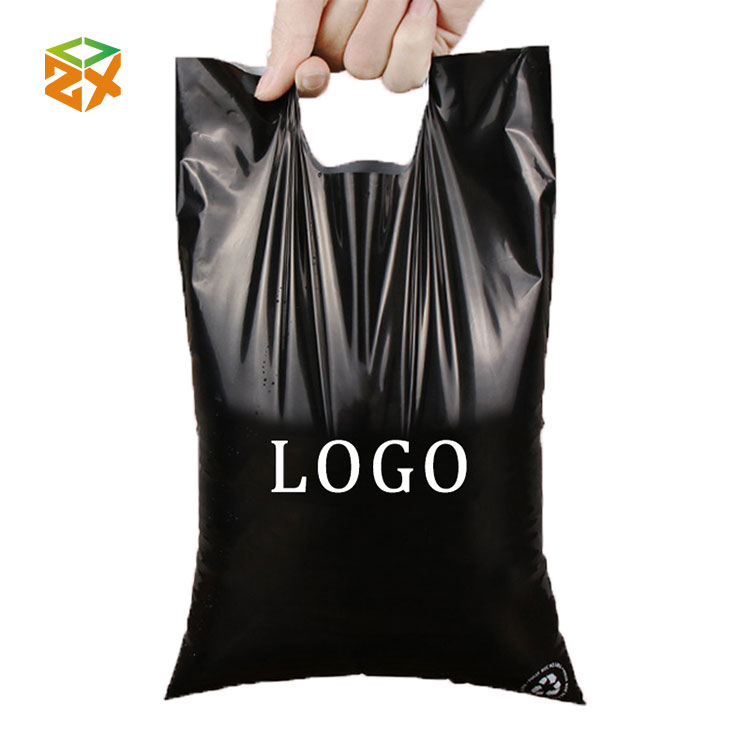 Handle Plastic Bag Die Cut Bag