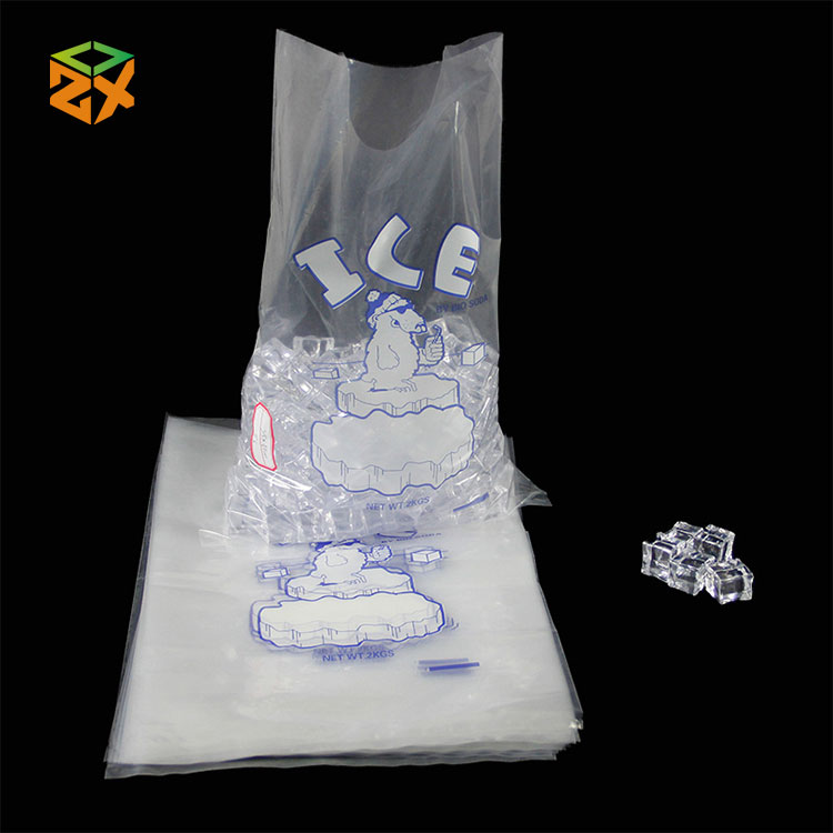 Ice Cube Plastic Bag - 1