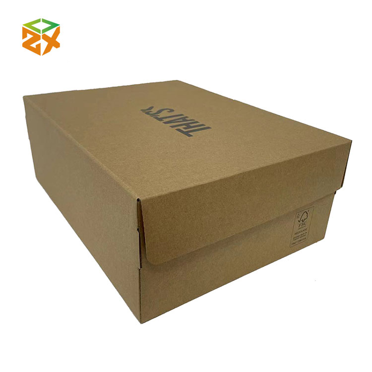 Kraft Paper Shoe Boxes - 0