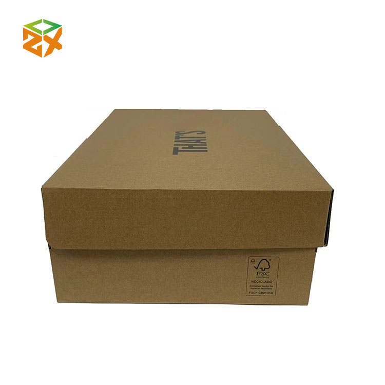 Kraft Paper Shoe Boxes - 1 