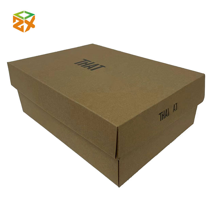 Kraft Paper Shoe Boxes - 2 