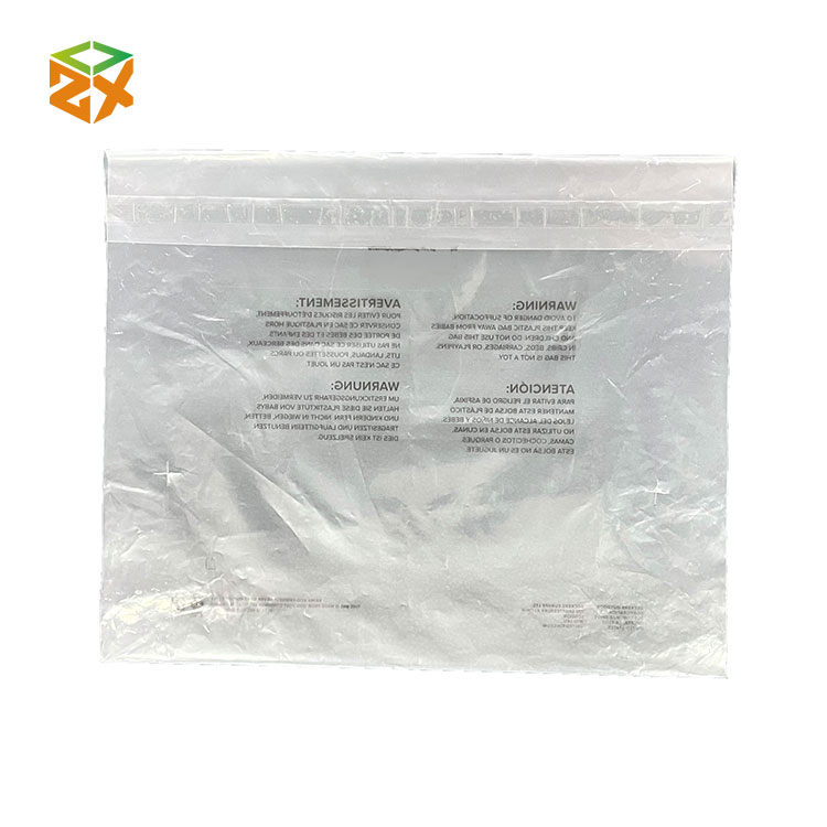 Recyclable Clear Mailer Bag - 3 