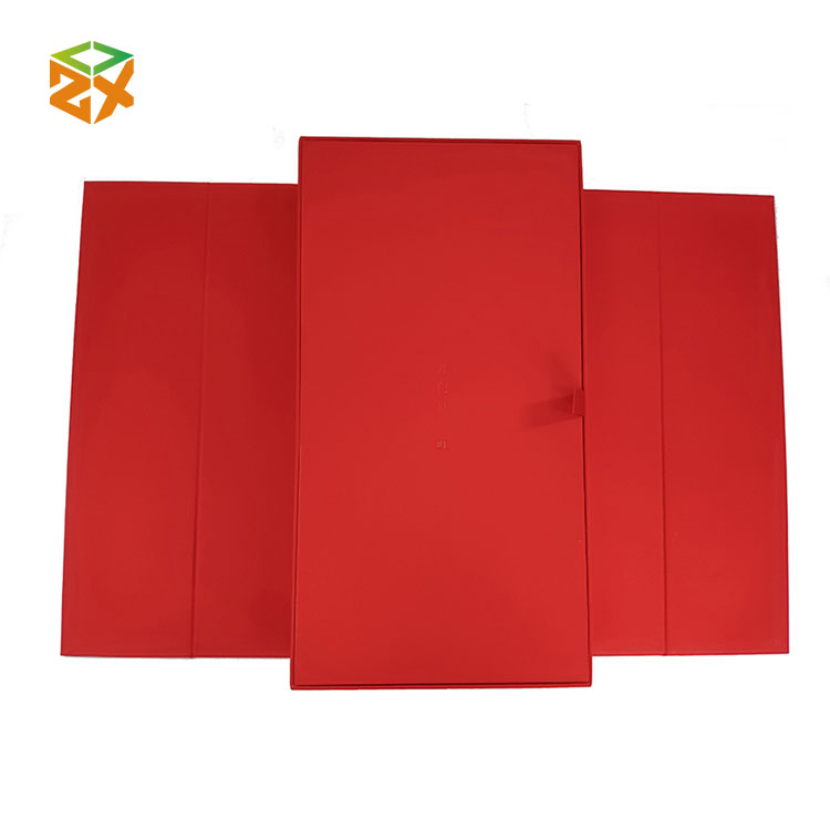 صندوق هدايا مغناطيسي أحمر - 3 