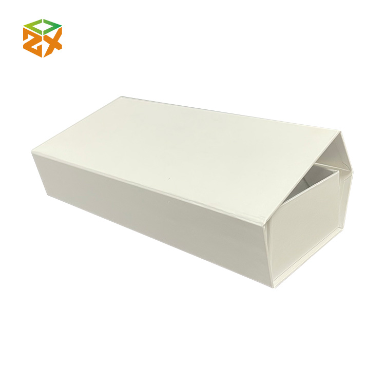 صندوق ورقي أبيض قابل للطي - 2 
