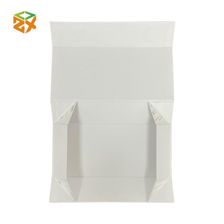 صندوق ورقي أبيض قابل للطي - 3 