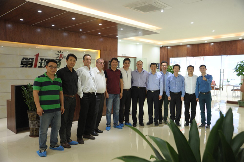 Heet de leiders van ON Semiconductor van harte welkom voor een bezoek aan Jarvis Smart(Shen Zhen)Co., Ltd.