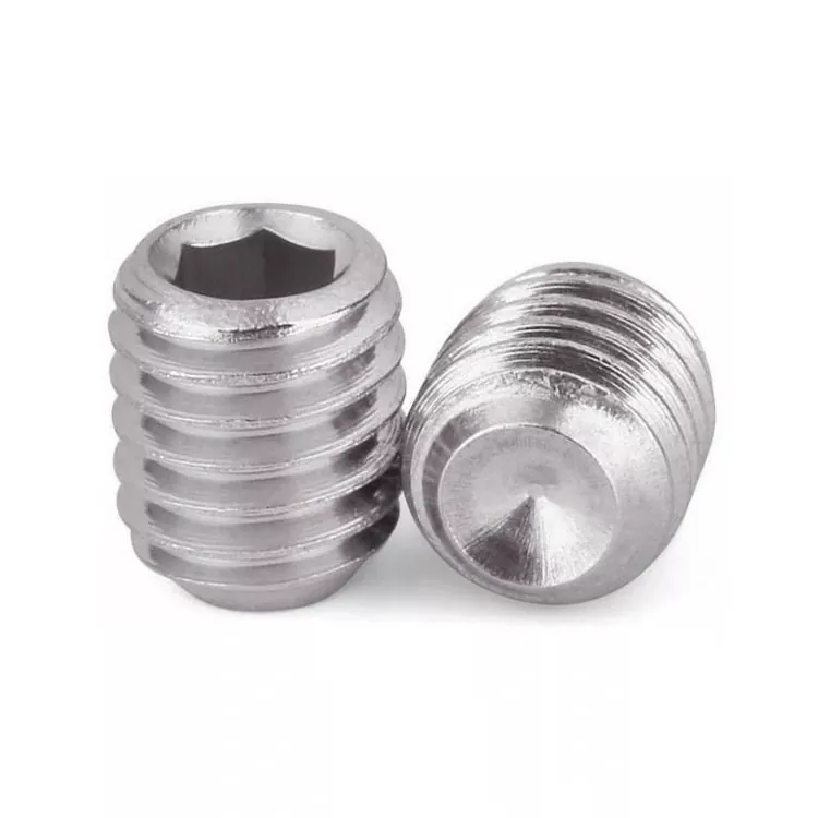 Stainless Steel Socket Set Screw Cup Point DIN916 - 2