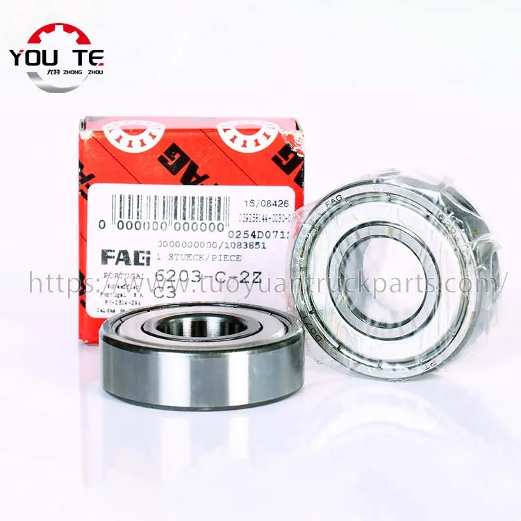 ແຖວດຽວ Deep Groove Ball Bearing