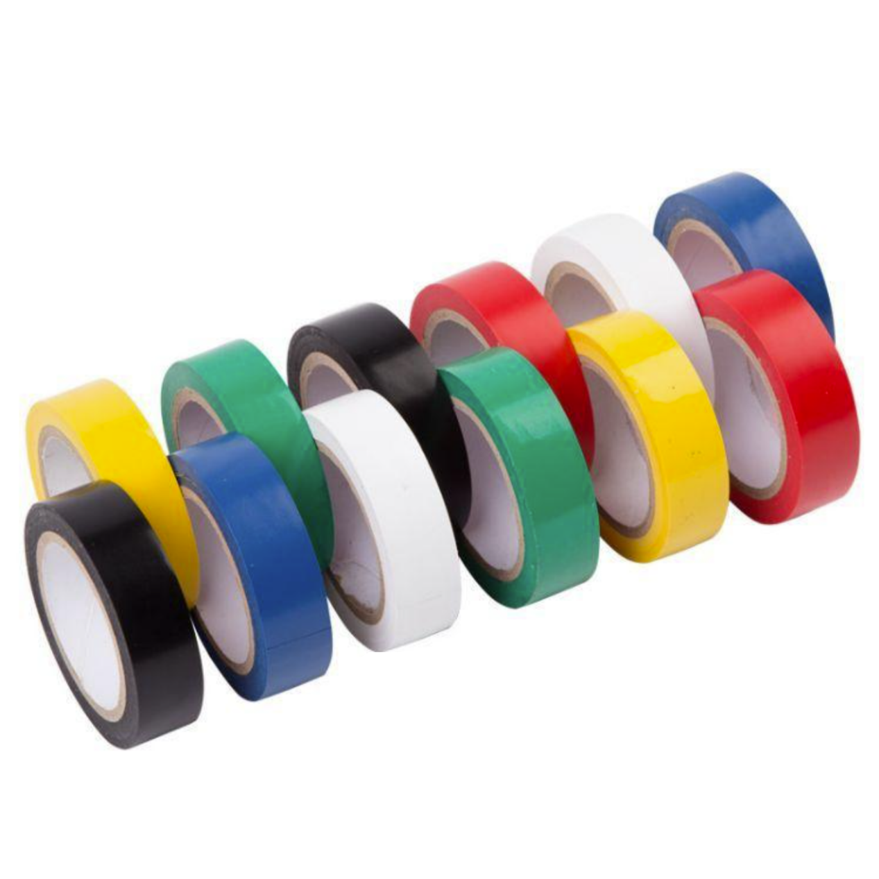 What kind of materials are used in electrical tape?