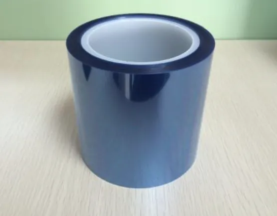 Ultratynd PVC blå lim + PET bundfilm