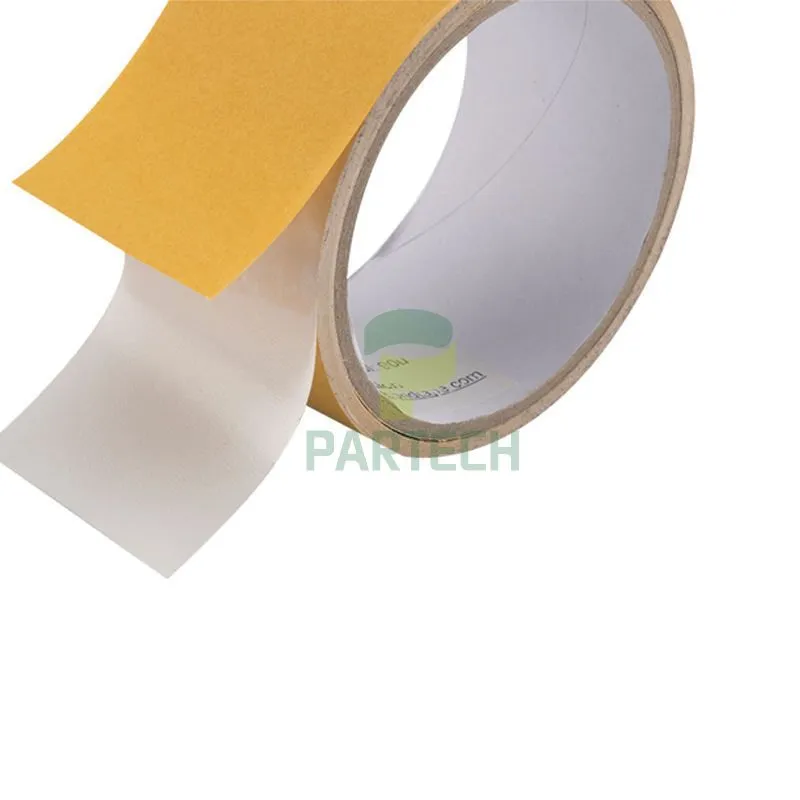 Forskjellig tommer dobbeltsidig PVC-tape