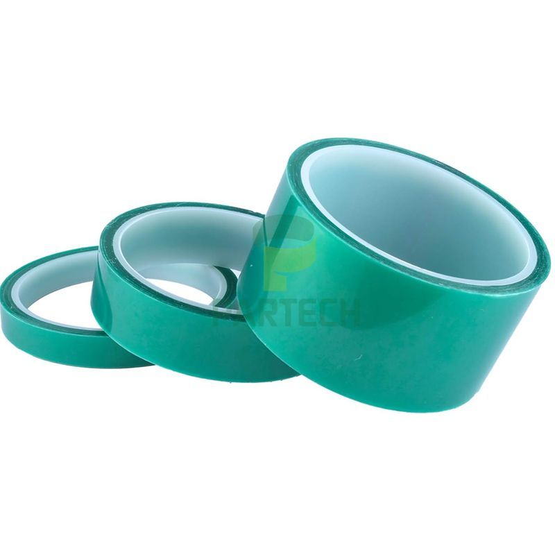 Different size Green Polyester Industry Tape