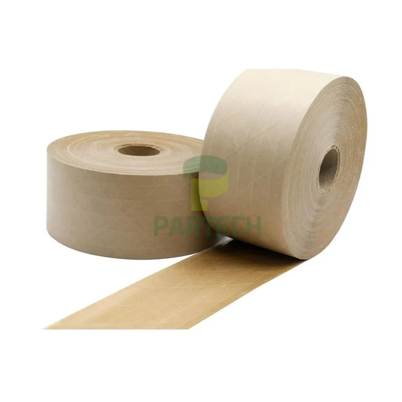 Versterkte watergeactiveerde kraftpapiertape