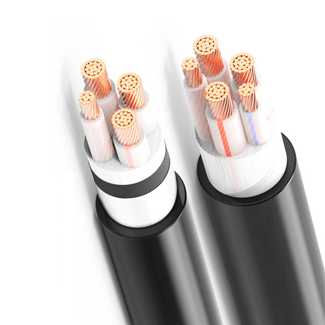 Five core power cable