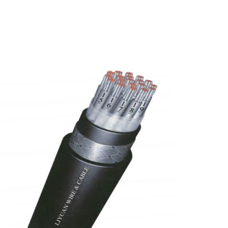 Halogen free low smoke control cable
