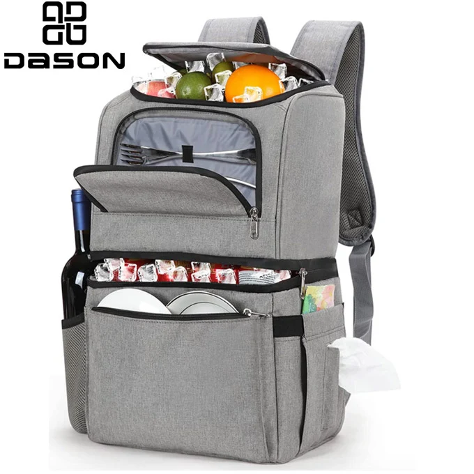 Innovative Design! Cooler Backpack takes you to enjoy a smooth outdoor refrigeration experience