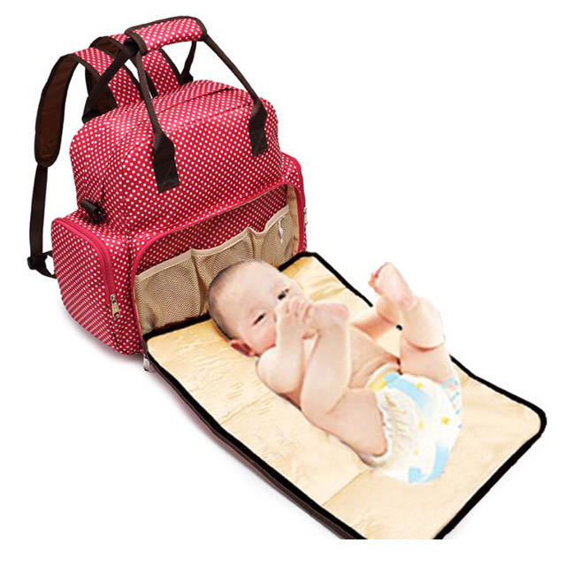 Wholesale Diaper Bag Backpack Fashion Mummy Baby Diaper Bag Backpack