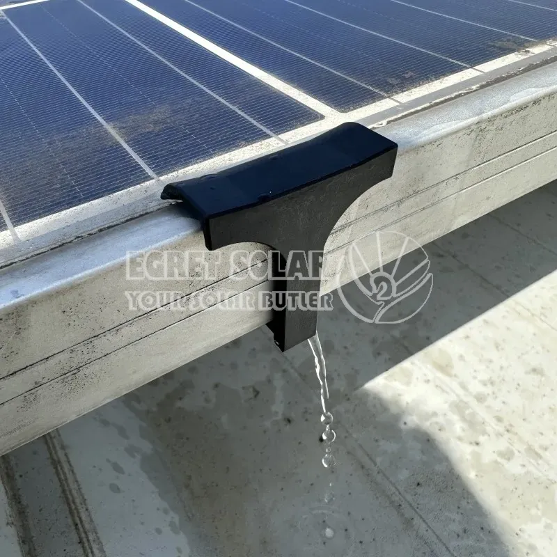 Clip de scurgere a apei panou solar module fotovoltaice clips de curatare