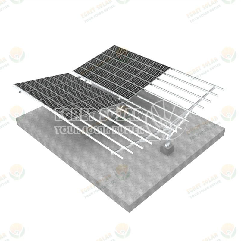 Projek baru? Penyelesaian pemasangan carport solar.
