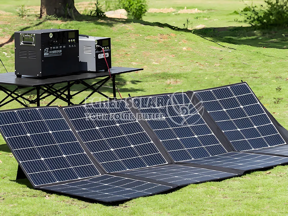 Quais são a eficiência de conversão fotovoltaica e a durabilidade dos sistemas fotovoltaicos dobráveis?