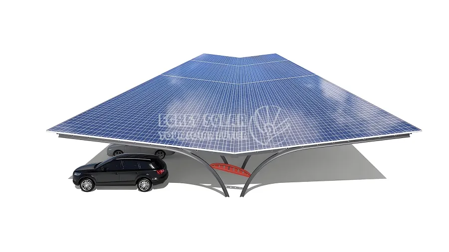 Är Carbon Steel Solar Carport lämplig för utomhusbruk?