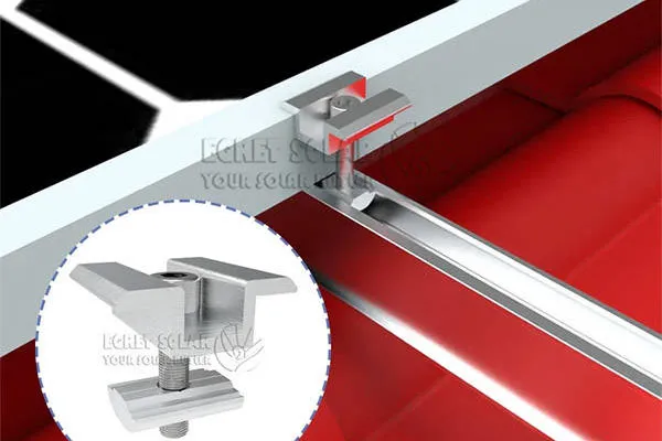 What is the role of a Solar Panel Clamp in a solar panel system?