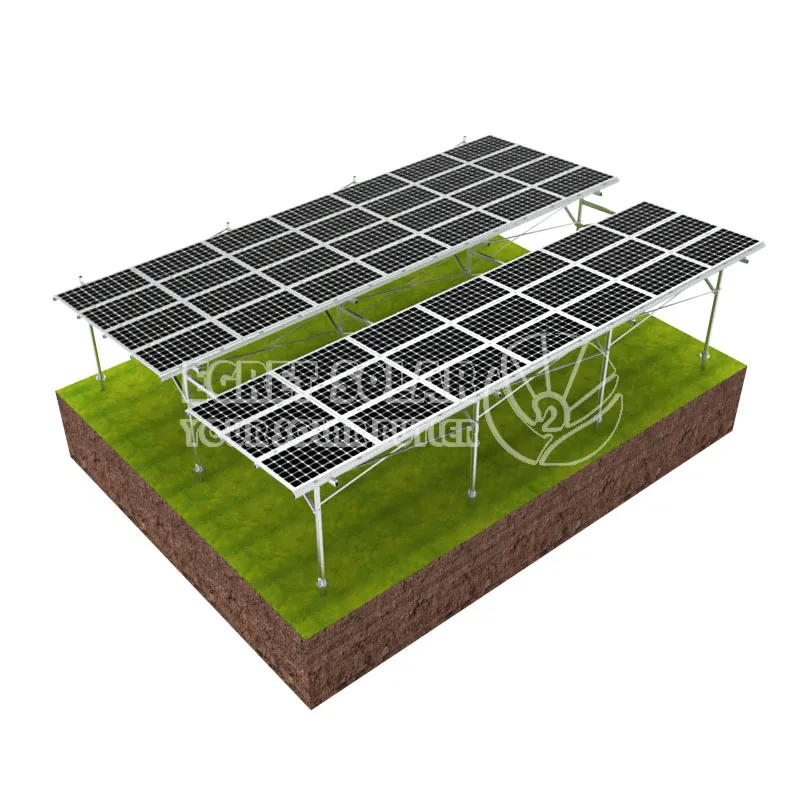 Aluminium Solar Agriculture Montering