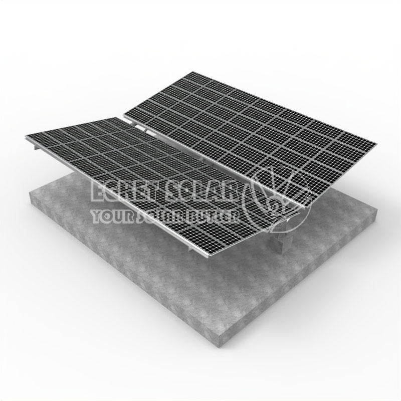 Karbon Çelik Solar Carport Montaj Sistemi