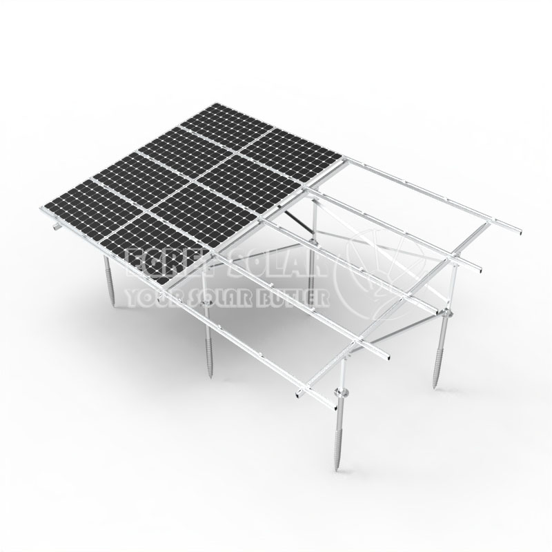 N-tüüpi päikesepaneelist alumiiniumist maapealne kinnitusklamber