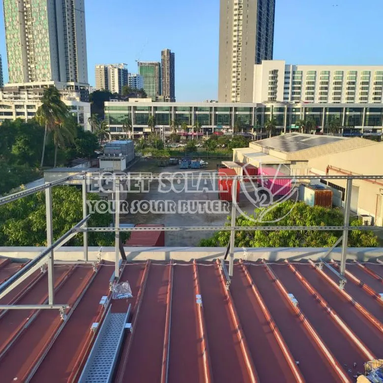 Safety solaris Rooftop Guardrail